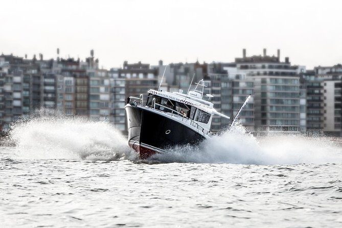 Unique skyline sailing - The route that delivers skyline sailing: Blankenberge to De Haan/Wenduine and onward