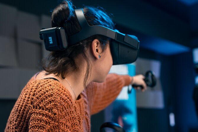 Virtual reality adventure in Brussels in Virtual Zone - Virtual Zone Setup: what your 1-hour session really feels like